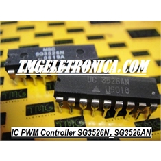 3526 - CI PWM Controller  Input Voltage: 35V Output Voltage:5.1V DIP-18Pin - SG3526N - Plastico  Dip 18Pinos
